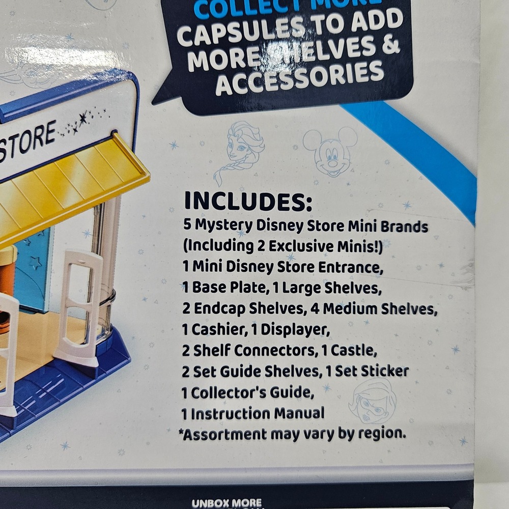 Zuru 5 Surprise Mini Brands Disney Store Edition Playset 24pc with 5 Minis NEW - Picture 4 of 7